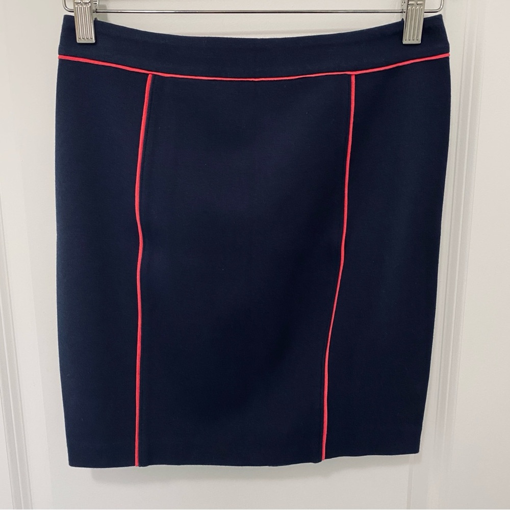 Club Monaco Blue Pencil Mini Skirt (size 2)